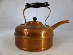 Copper kettle marked Linaglo
