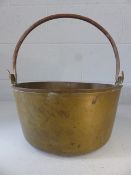 Heavy brass cooking pan approx 3.5kg