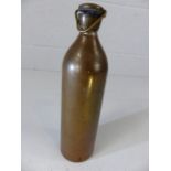 Vintage brass hot water bottle