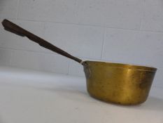 Small brass pan approx. diameter 20cm