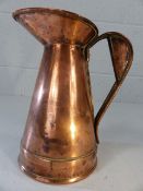 Antique copper jug