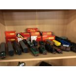 Hornby OO/00 collection of Locomotives and mostly carriages and wagons also with a collection of all