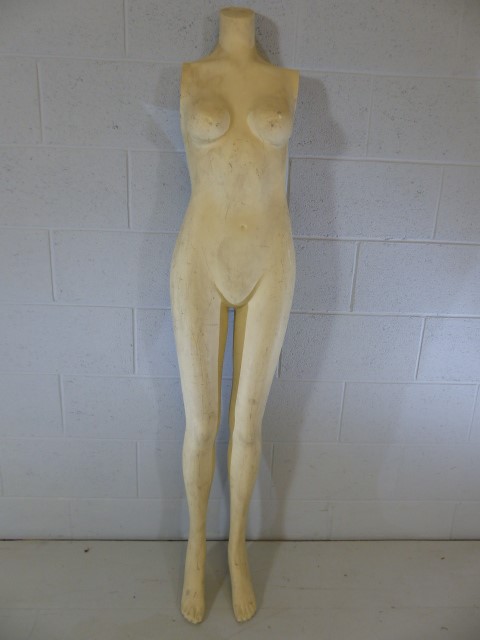 Vintage female mannequin