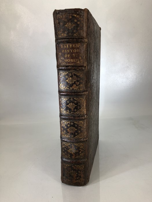 THE HISTORY OF THE WORLD IN FIVE BOOKS by Sir Walter Ralegh, Knight: Very good antiquarian - Image 8 of 15