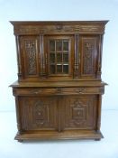 Flemish oak buffet circa 1910