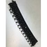 Victorian/ Edwardian Black beaded choker necklace