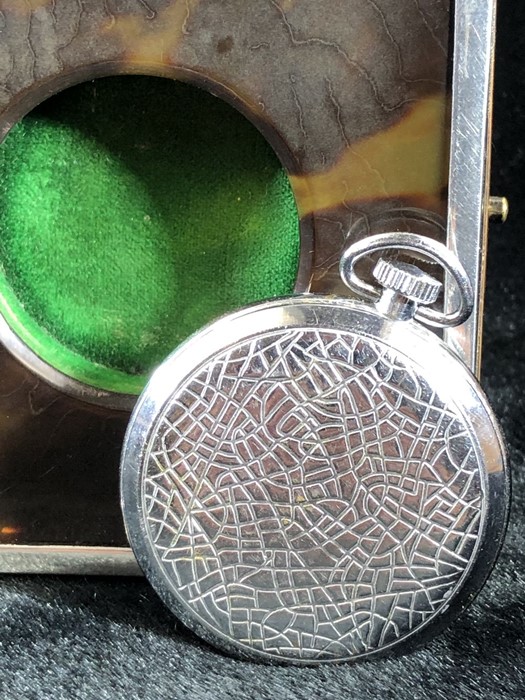 RUHLA pocket watch (working condition) in presentation case/ travel clock case, the case with - Image 4 of 6