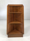 Mid-century graduated shelving unit