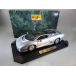 A die-cast boxed Jaguar XJ220 Mamod 1992 motor car 1:12 scale