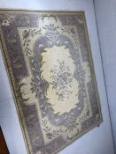 Laura Ashley rug with floral design approx 230cm x 165cm