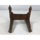 Wrought iron Victorian boot scraper