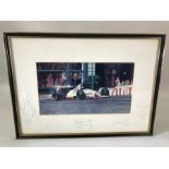 James Bisignono: Formula 1 team Arrows Picture Signed lower left & dated 1989 of Formula 1 racing