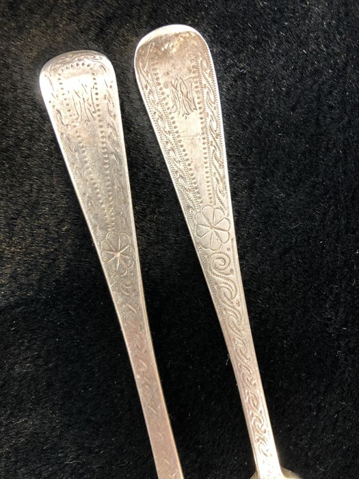 Hallmarked Victorian Silver Christening set of Spoon & Fork Hallmarks for London 1868 maker - Image 2 of 6