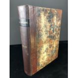 Antiquarian large leather bound book: Old England : a pictorial museum of regal, ecclesiastical,