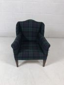 Antique upholstered child's chair