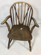 Bentwood carver chair