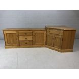 Modular hand-made TV unit by Oakfield Furniture (ex-display)