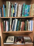 Collection of hunting, shooting, fishing, fly fishing books