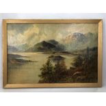 W. Richards, (F.E. Jamieson), Loch Lomand , oil on canvas, signed W. Richards, approx 60cm x 40cm