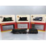 HORNBY 'OO': Four locos to include Boxed R2245; R2783; R2439 @ unboxed King Charles II 6009
