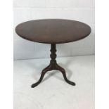 Oak Tilt Top table