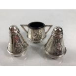 Mappin & Webb Silver hallmarked Cruet Set