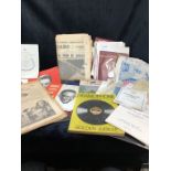 Collection of theatre programmes and further ephemera from the 1930s through to the 1970s
