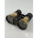 Vintage pair of Brass adjustable binoculars