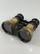 Vintage pair of Brass adjustable binoculars