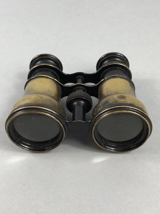 Vintage pair of Brass adjustable binoculars - Image 2 of 4