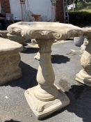 Balauster Bird bath