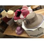 Collection of ladies fine hats