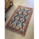 Chobi kilim rug approx 128cm x 80cm