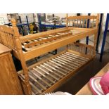 Pine bunk beds or two pine single beds (A/F)