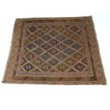 Gazak rug approx 133 cm x 114cm