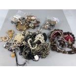 Large collection of costume Jewellery