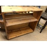 Pine bookcase