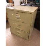 Large Industrial metal filing cabinet