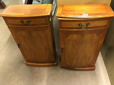 Pair of small occasional cupboards