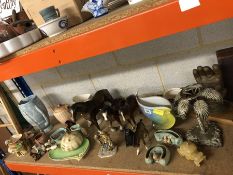 Large collection of Beswick and china all as found