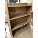 Large Pine Shelving unit or bookcase 33 x 101 x 132cm tall