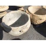 Pair of decorative garden planters