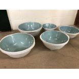 Collection of Mixing bowls by T.G Green & Co