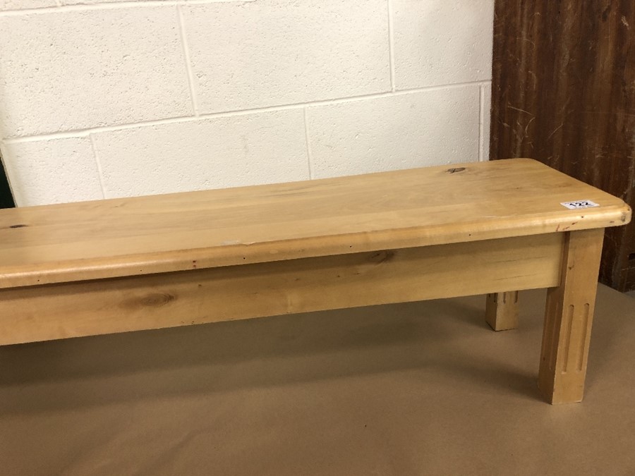 Pine Bench - Image 5 of 6
