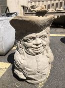 Toby Jug style garden planter