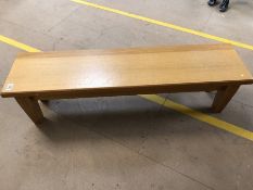 Pair of Pine Benches 120 x 30 x 33cm tall