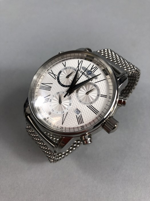 Watch Chronograph by Zeppelin with box instructions and additional links - Image 2 of 7