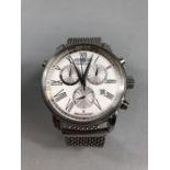 Watch Chronograph by Zeppelin with box instructions and additional links