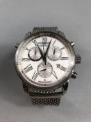 Watch Chronograph by Zeppelin with box instructions and additional links