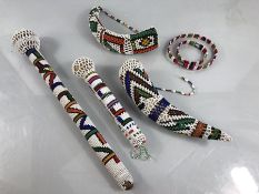 Collection of African Bead work